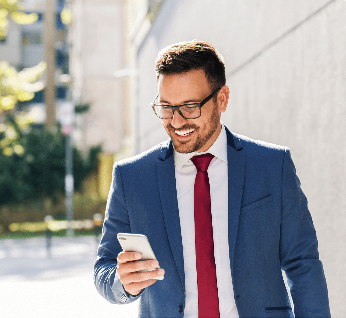 Man holding a phone 